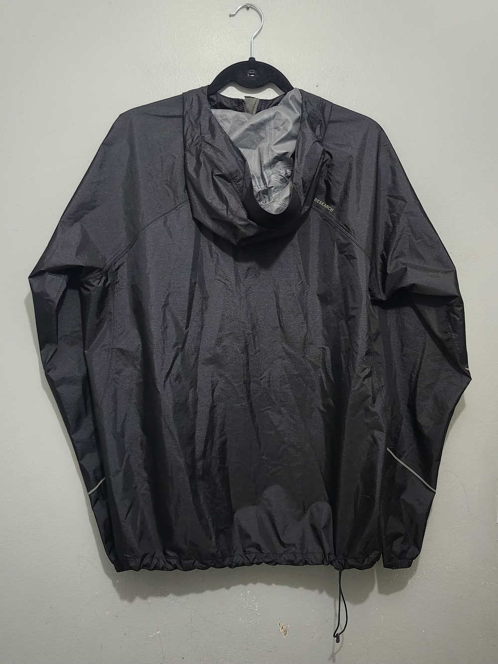 Outdoor Research Black Men’s Helium Rain Hooded Jacket Size M New Without Tags - Picture 10 of 11